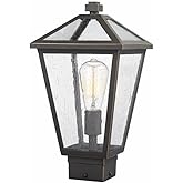 Z-Lite 1 Light Outdoor Post Mount Fixture 579PHMS-ORB