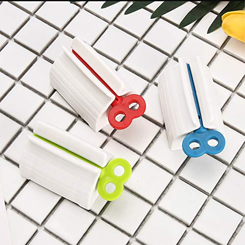 Toothpaste Squeezer - 2Pack Rolling Tube Toothpaste Seat Holder