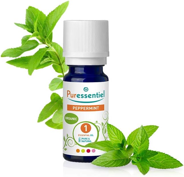 Puressentiel Organic Peppermint Essential Oil 10ml, 100% Pure & Natural, Vegan, Aromatherapy, Massage & Bath - Image 3