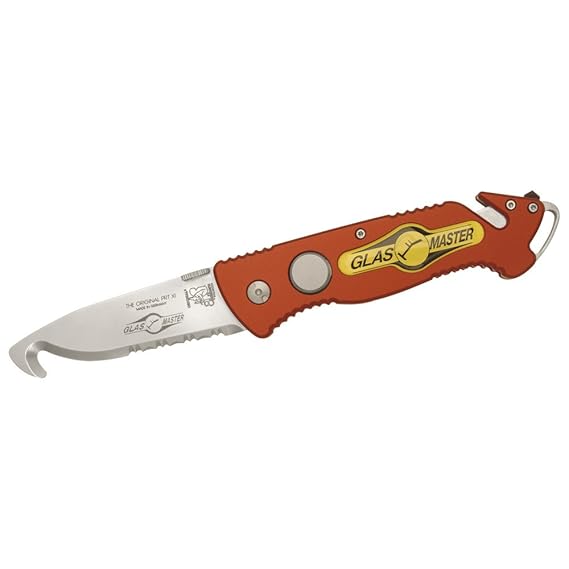Dönges 212431 Feuerwehrmesser PRT-XI Glasmaster, rot