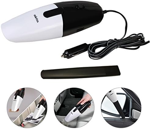 Car Vacuum Cleaner,Wietus(TM)12-Volt,Power:45W,Handheld Car Vacuum Cleaner,Can Vacuum Water and normal Garbage, 9.9FT(3M) Power cord,Put one Long Vacuum Mouth to Vacuum the Hair and Wool Fabric