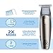 Pro Hair Bear Trimmer with T-Blade, BESTGOMG Cordless Hair Beard Mustache Body Grooming Kit with USB Rechargeable Lithium Ion and LED Display, for Contouring, Shaving, Sculpting, and Trimming