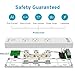 Power Strip Etekcity 5610 Joules 3-Outlet Surge Protector Power Strip with 6A 4 USB Charging Ports, 6-Foot Long Power Cord, UL Listed