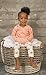 L'ovedbaby Unisex-Baby Newborn Organic Leggings, Coral Cupcake, 6-9 Months