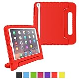 roocase iPad Mini 3 Case - KidArmor Kid Proof EVA Series iPad Mini Shock Proof Convertible Handle with Kickstand Kids Friendly Protective Cover Case for Apple iPad Mini 3 (2014) - Compatible with Mini 1 / 2, Red