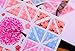ONOR-Tech 160/ Pkg Self-adhesive Photo Corner Sticker for Diary, Album, Scrapbooking, Craft, 4 Color Sheet/Pkg (Style-1)
