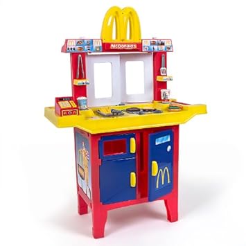 Puesto infantil McDonalds con complementos- 30 piezas: Amazon.es ...