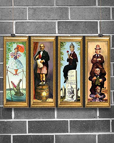 Amazon.com: Haunted Mansion Stretching Room Poster: Handmade