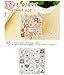 Vktech® Wooden Rubber Stamp Set - 25 Kinds Korea DIY Woodiness Rubber Stamp-Diary Stamp Set-Love Dairy
