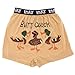 Lazy One Men’s Butt Quack Duck Comical PJ Boxers - Sizes M-XXL - Funny Phrases and Patterns