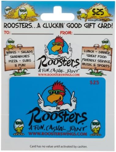 Roosters Gift Card
