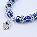 RoseSummer 1PC Hamsa Fatima Hand Evil Eye Bracelet Handmade Beads Elastic Band Unisex NEW