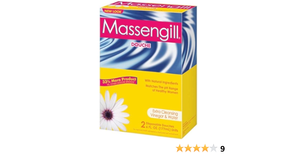 Amazon Com Massengill Disposable Douche With Extra Cleaning Vinegar And Water 6 Fl Oz X 2 Health Household