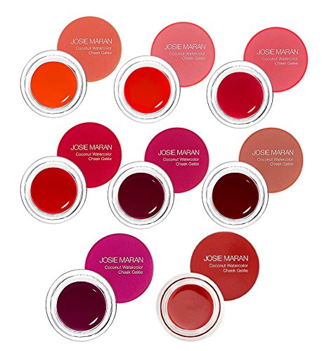 Josie Maran Coconut Watercolor Cheek Gelee (Full (.18oz/5.1g), Complete Set (all 8 shades))