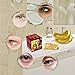 RIVAJ Golden Crystal Eye Mask Under Eye Gel Pads - for Puffy Eyes, Bag Treatment Patches Collagen Gold Wrinkle Pad Treatments Puffiness Hydrogel
