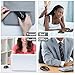 2.4GHz Wireless Bluetooth Mouse, Jelly Comb Dual Mode Slim Wireless Mouse with 2400 DPI for PC, Laptop, Mac, Android, Windows - Black and Gold