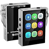 MP3 Player with Bluetooth 4.2, Gueray 16GB FM Radio Portable High Resolution Lossless Sound HiFi Music Player Digital Audio Walkman with Video E-Book Digital Recording SD Card Slot up to 128GB
