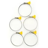 Big Horn 11741PK 4-Inch Key Hose Clamp, 5-Pack, Colors may vary