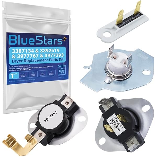 Amazon.com: HXMLS 3392519 Dryer Thermal Fuse (3 Pack) Replacement 
