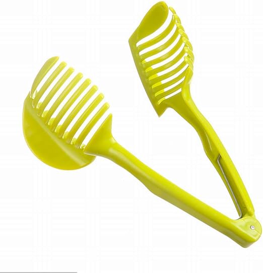 Amazon フルーツ スライサー トング 簡単 指切り 防止 便利グッズ 便利生活 便利 調理 コンパクト キッチン グッズ レモン トマト 切る カッター レギュラー スライサー カッター オンライン通販