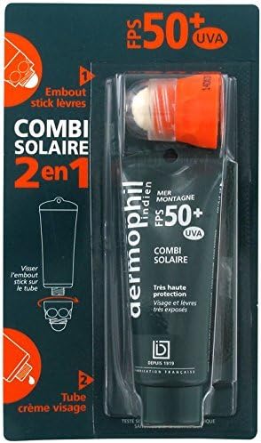 DERMOPHIL INDIEN MER MONTAGNE Combistick Solaire FPS50+ (2 g + 20 ml) by Dermophil Indien