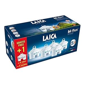 LAICA Bi-Flux filterpatronen + 1 verpakking, patronen voor alle Laica-waterfilters