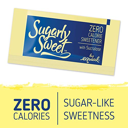 image for SUGARLY SWEET Zero Calorie Sweetener Packets with Sucralose, Sugar Sub