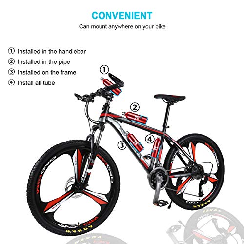 image for Ibuger Bike Water Bottle Cages, Bike Bicycle Lightweight Aluminum Allo