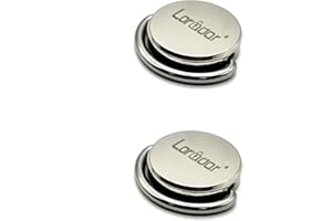 LORADAR Stainless Steel Security Anchor Base Plate,Desk Mount Anchor for Cable Locks (2 Pack)