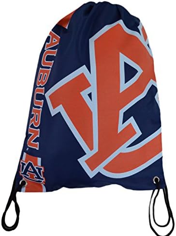 Official National Collegiate Athletic Association Fan Shop Authentic Drawstring NCAA Back Sack (Auburn Tigers)
