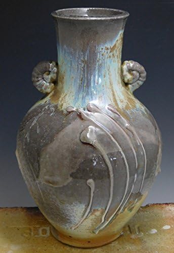 Vase-Soda Fired with Handles