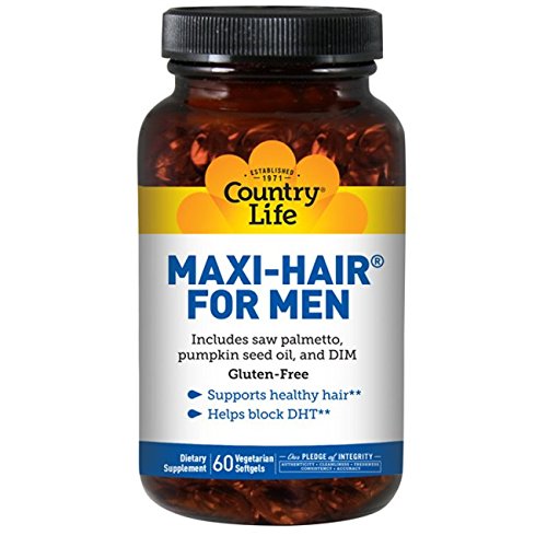 Country Life - Maxi-Hair for Men, with Saw Palmetto and DIM - 60