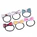KOONY Baby Toddler Hair Bow Elastic Ties Hair Bands Ponytail Holders Mixed Sytle (A)