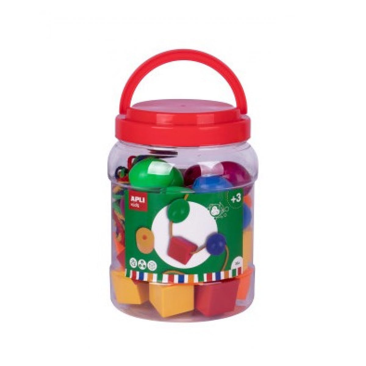 Apli 18215 Assorted Colours Geometric Shapes