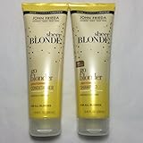 John Frieda Sheer Blonde Go Blonder Lightening Shampoo and Conditioner, 8.45 Fluid Ounce