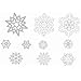 Christmas Snowflake Paper Cutouts Mega Value Pack, 30 Ct. | Party Decoration