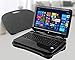 COMS Portable Laptop Lap Desk As A Mobile Desk, Bed Tray, Book Stand, Coloring and Writing Table(Black)thumb 4