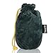 Inflatable Travel Pillow,Wowstar with Built-in Pump, Extra-Soft Washable Cover, and Compact Airplane Travel Packsack with Caribiner (Dark Green)