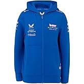Castore Alpine Racing F1 2025 Kids Team Full Zip Hoodie (S) Blue