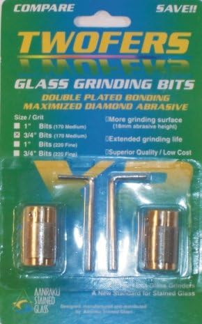 Aanraku 3/4" TWOFERS 2 bit set - 170 medium grit