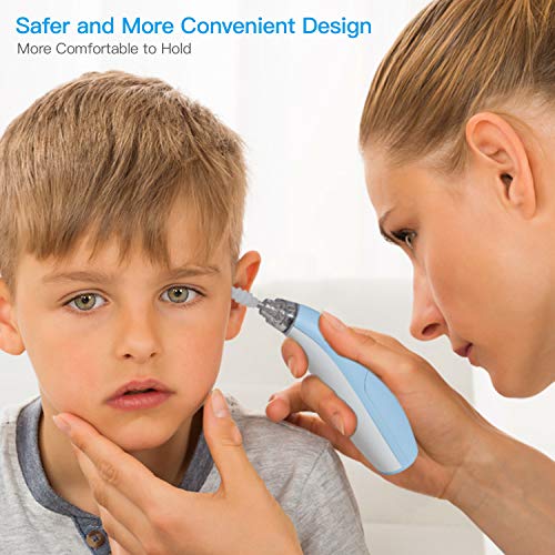 Ear Wax Removal Kit Spiral Tool, Ear Pick Cleaning Kit with LED Light, Ear Pick with 4 Silicone Spiral Tips for People of All Ages. - Thumbnail 2