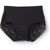 Intimissimi Woman's Microfiber and Lace High Rise Panties