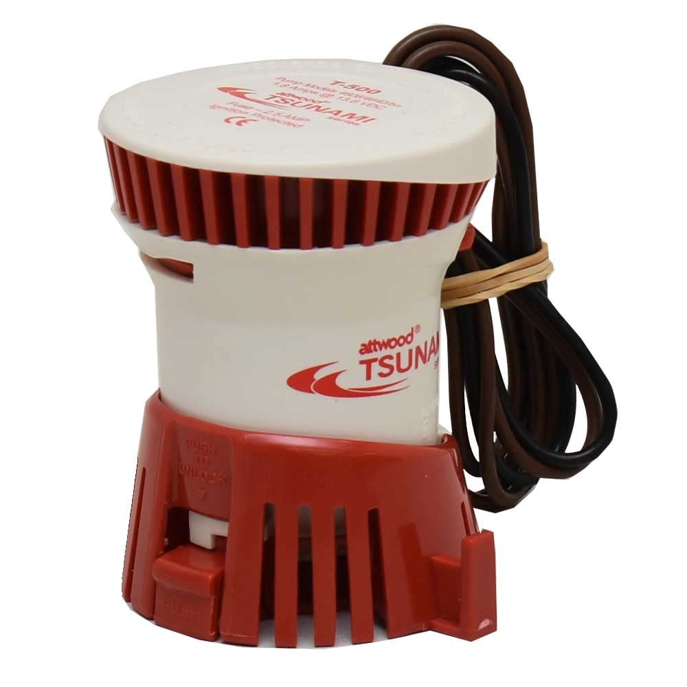 Attwood Corporation Bilge Pump 500Gph Tsunami