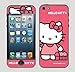 New Arrival Body Decal Hello Kitty Screen Protector Skin Sticker for Apple Iphone 5 5G