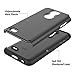 SYONER Shockproof Phone Case Cover for K10 2018 [Black]
