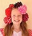 La Senorita Flamenco Hair Flower Spanish Hair Clip Flamenco Dancer red