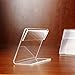 Melleco 30pcs Sign Display Holder Price Name Card Tag Label Counter Top Stand Case 7cm x 4cm