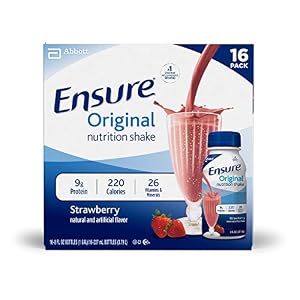 Image of Ensure Original Strawberry Nutrition Shake, 8 fl oz, 16 count