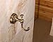 Rozin Antique Brass Bath Towel Hook Wall Mounted Robe Clothes Hanger