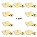JW.ORG Square Gold Lapel Pin Jehovah Witness - 1